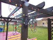 Úpravy a nové prvky na školní zahradě 2016